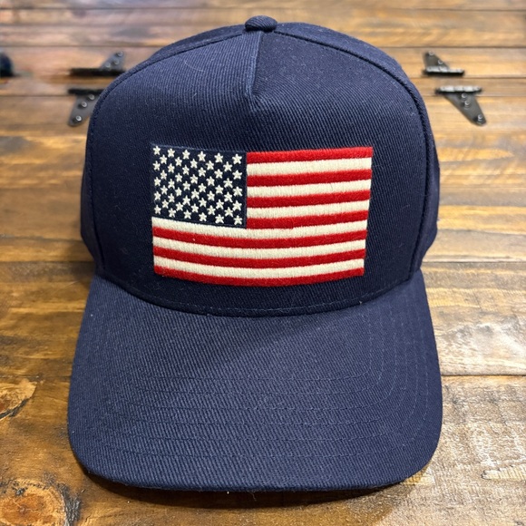 Vineyard Vines American Flag Dark Blue Cap - Picture 2 of 6